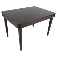 Vintage Walnut Extendable Side Table by Jindřich Halabala