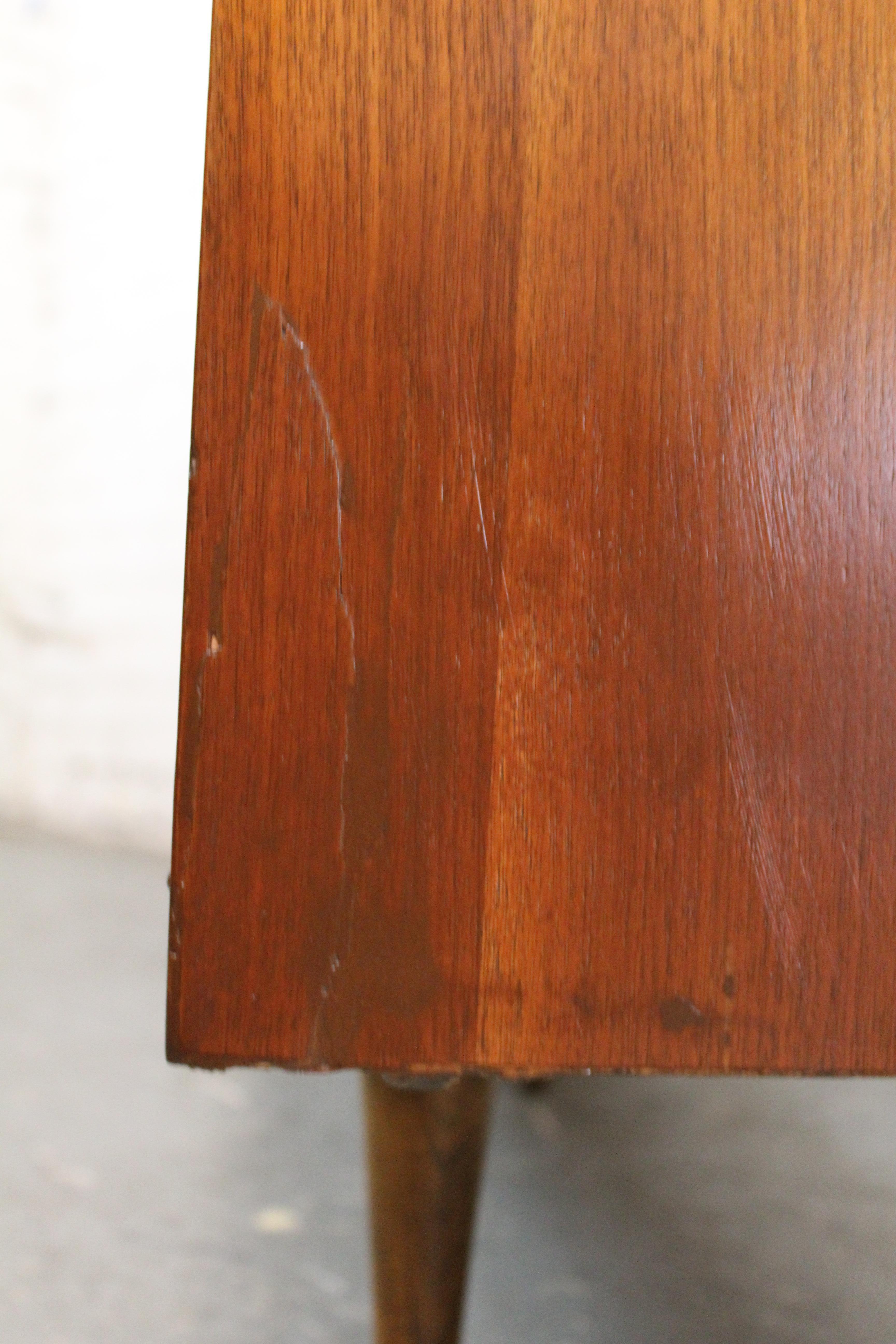 Vintage Walnut & Formica Dresser by Thomas Furniture Company 8