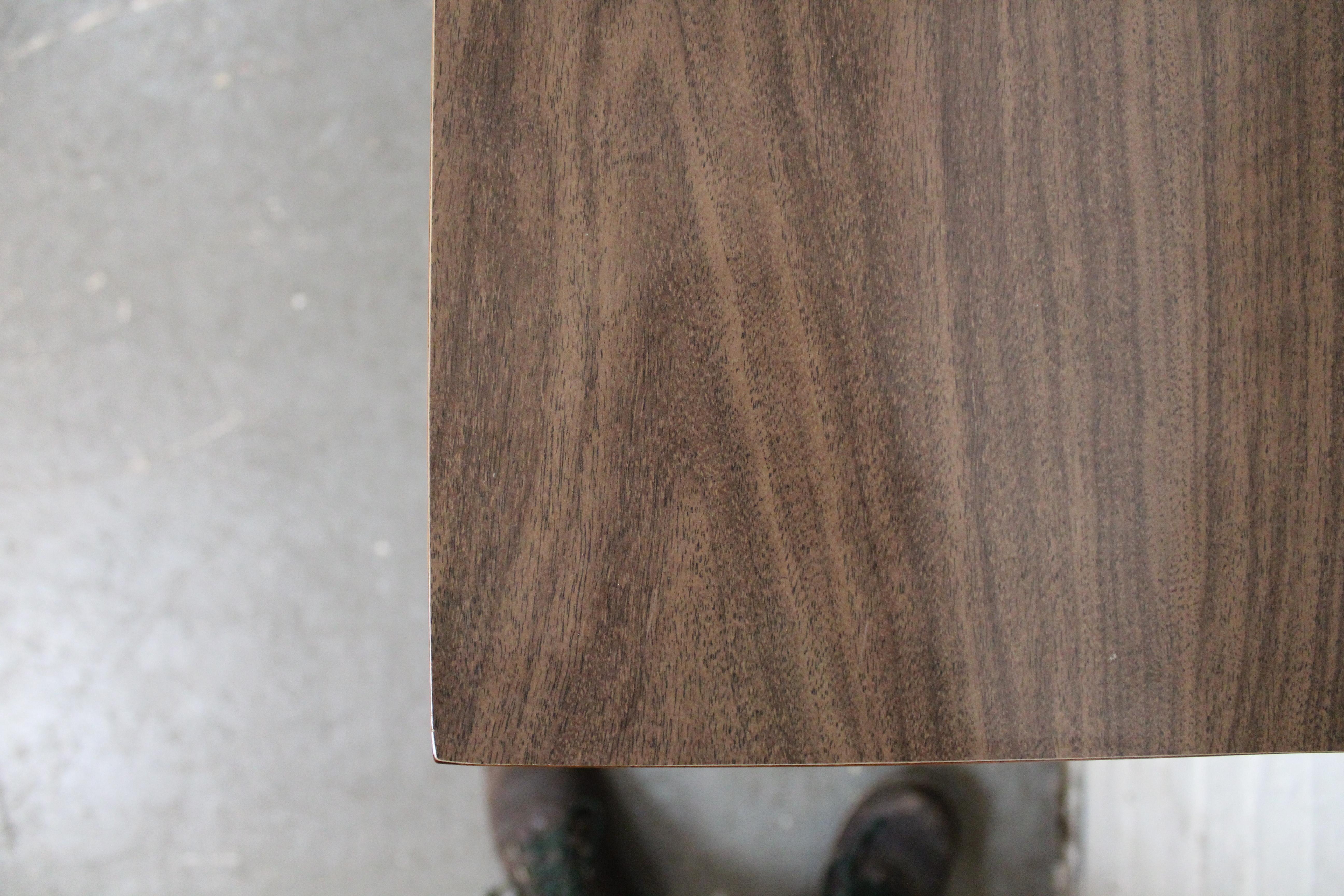 Laminate Vintage Walnut & Formica Dresser by Thomas Furniture Company