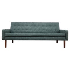 Vintage Walnut Frame Sofa by Jens Risom Designs