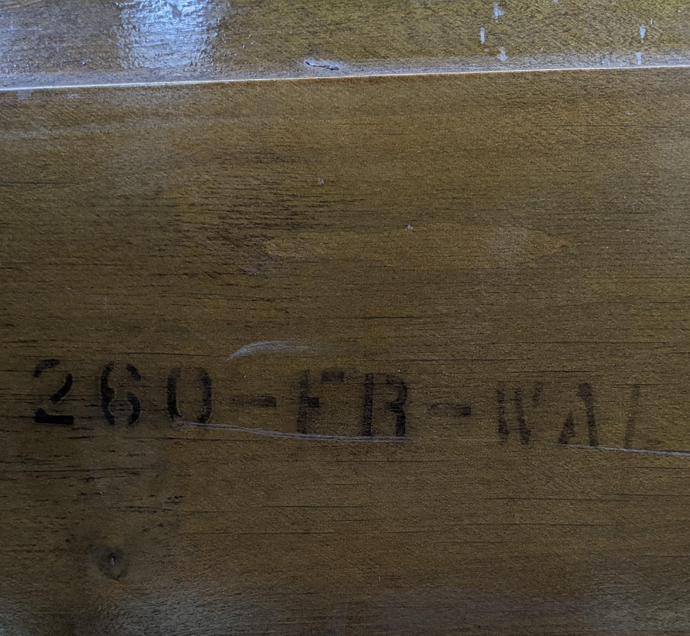 Vintage Walnut French Curved Footboard Twin Beds, a Pair For Sale 3