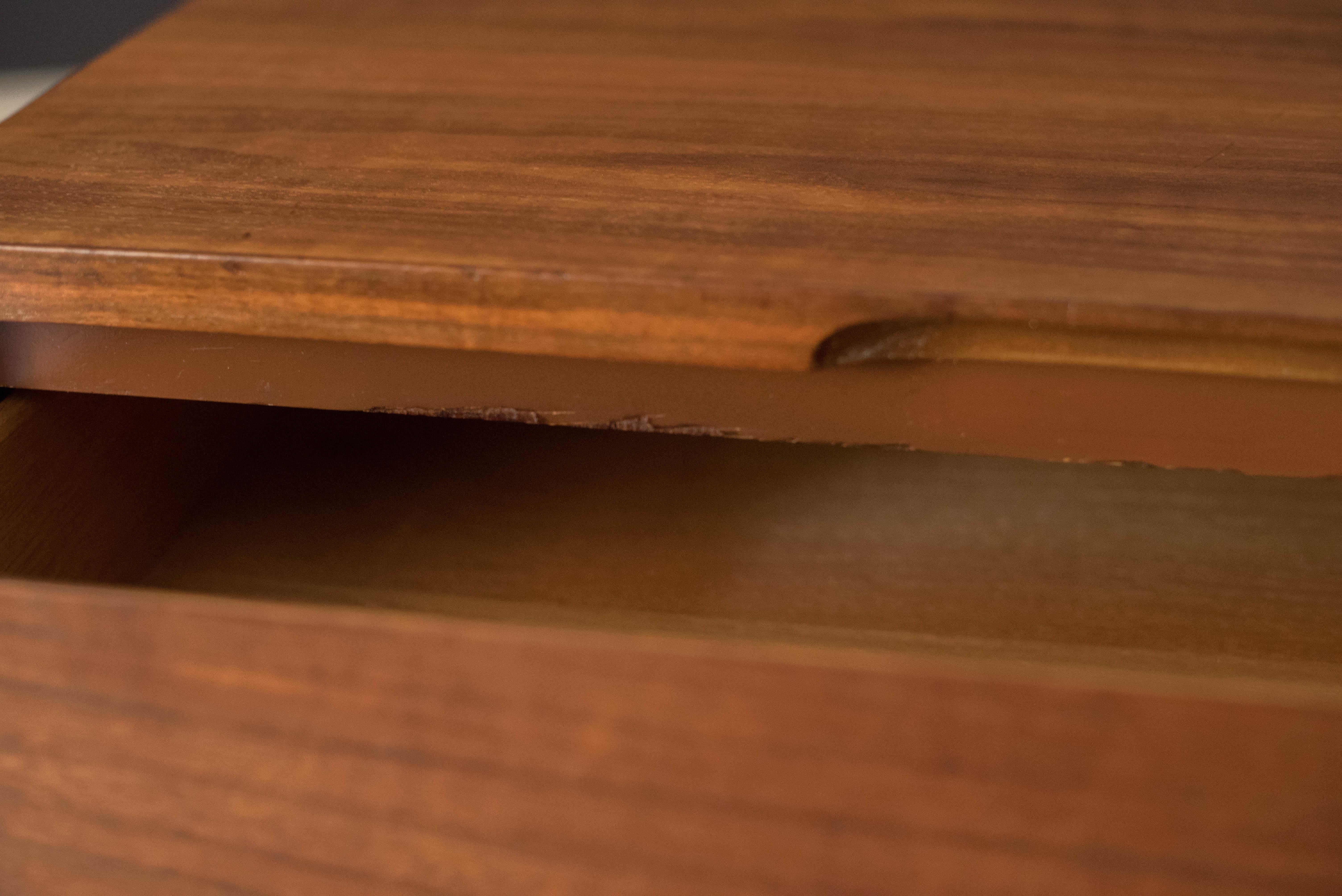 Vintage Walnut Glenn of California Dresser Chest of Drawers by Kipp Stewart 5
