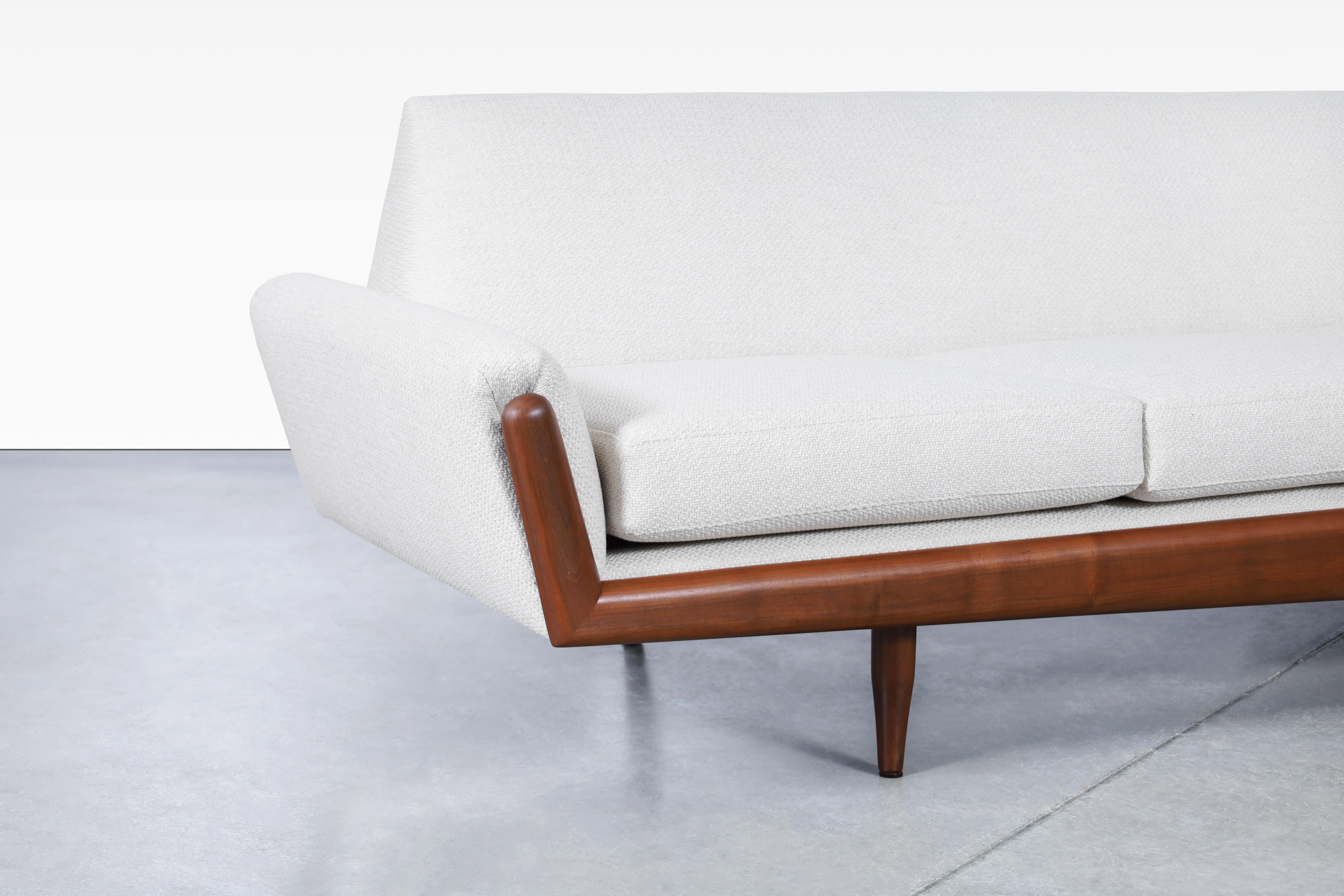Mid-Century Modern Sofa Gondola de Adrian Pearsall pour Craft Associates en vente