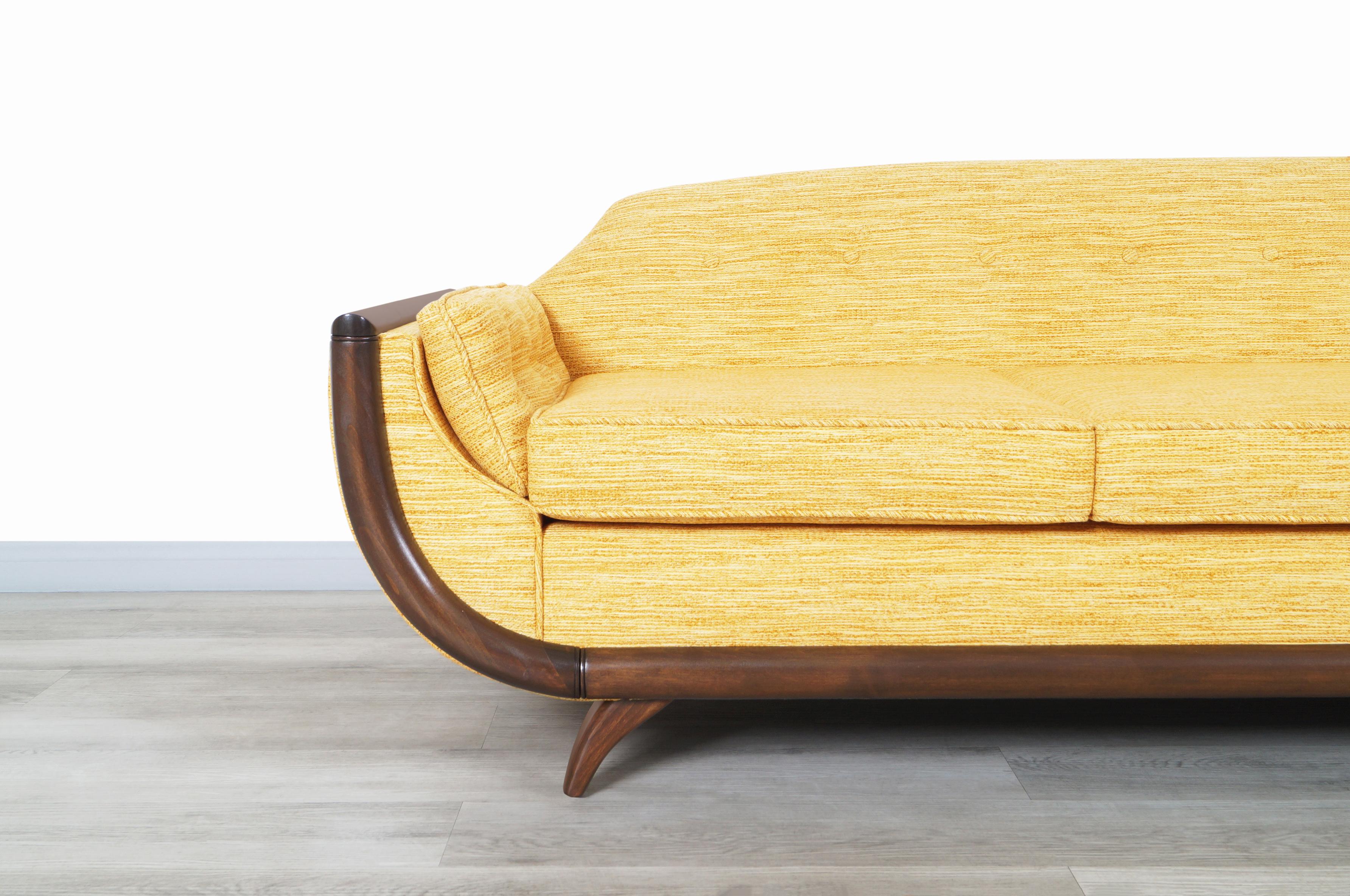 vintage gondola sofa