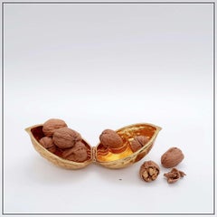 Vintage Walnut Nutcracker - 1980s