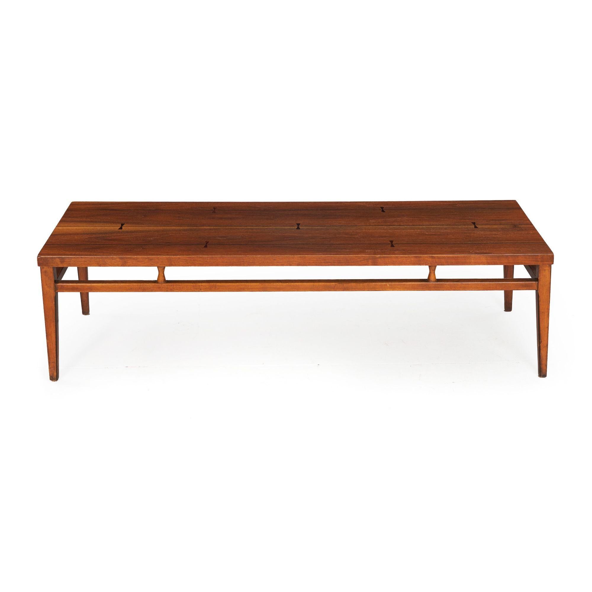 A very sleek coffee table from Lane's coveted 