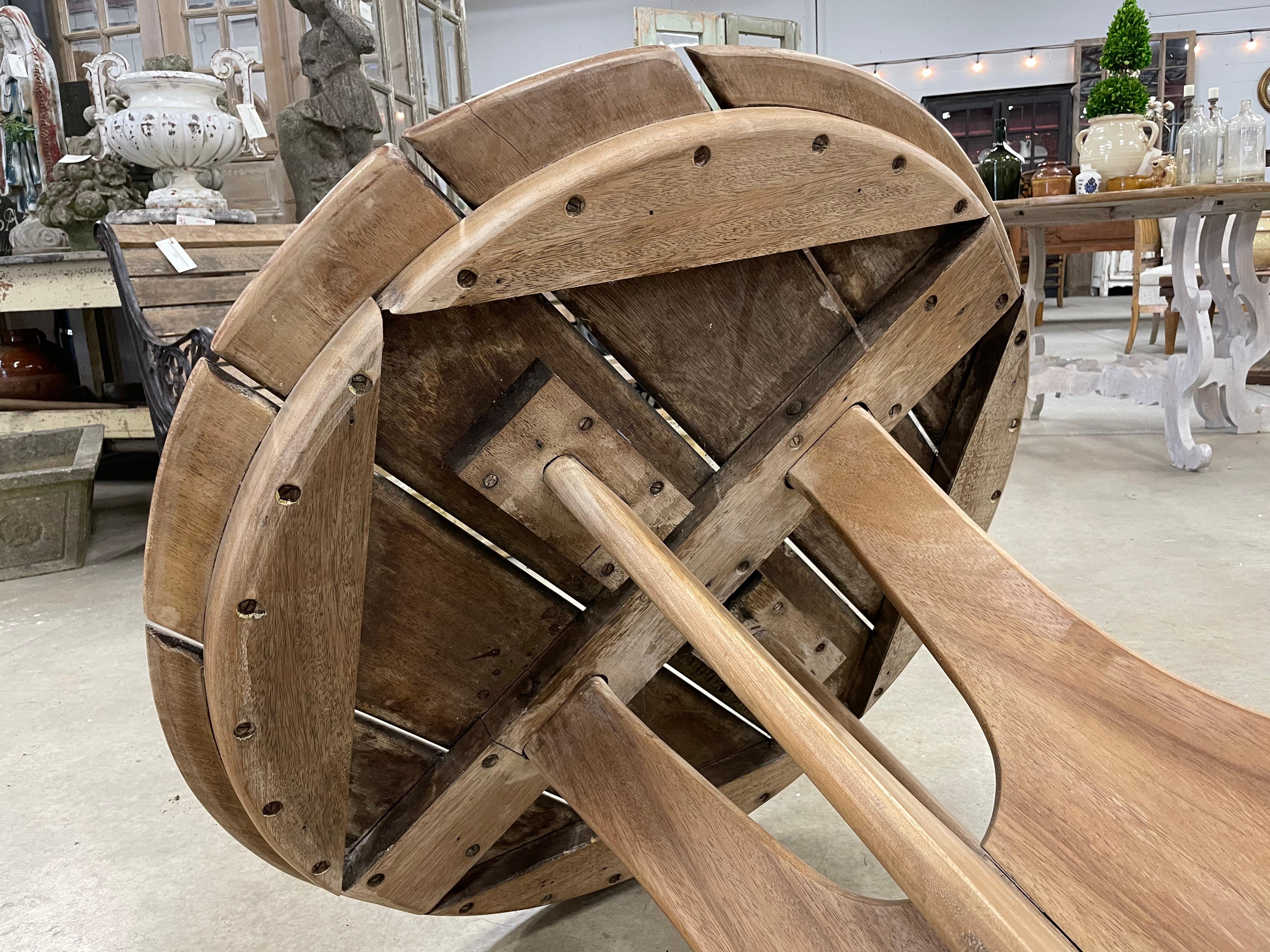 Vintage Walnut Side Table For Sale 2