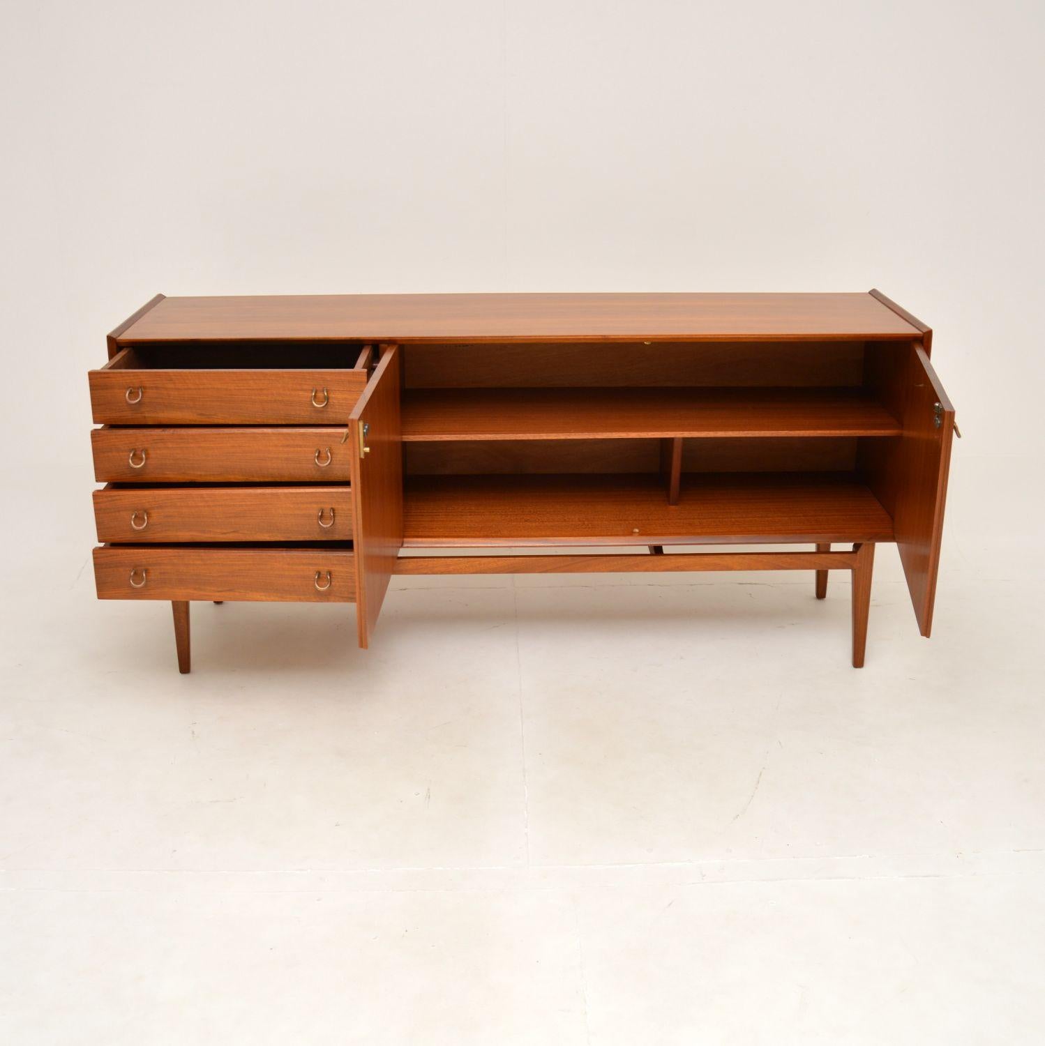 Mid-Century Modern Vintage Walnut Sideboard by John Herbert for Younger For Sale