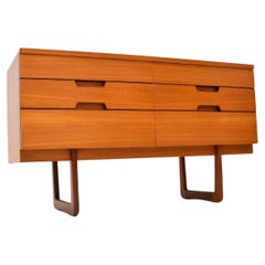 Sideboard/Kommode aus Nussbaumholz von Uniflex, Vintage