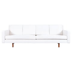 Vintage Walnut Sofa by Edward Wormley for Dunbar