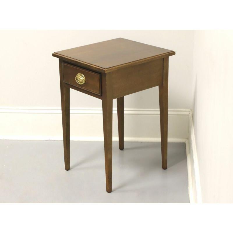 Chippendale WATERFORD FURNITURE Vintage Walnut Traditional Accent Table 