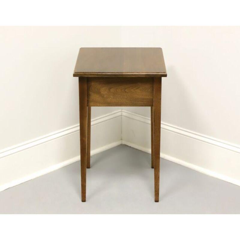 American WATERFORD FURNITURE Vintage Walnut Traditional Accent Table 