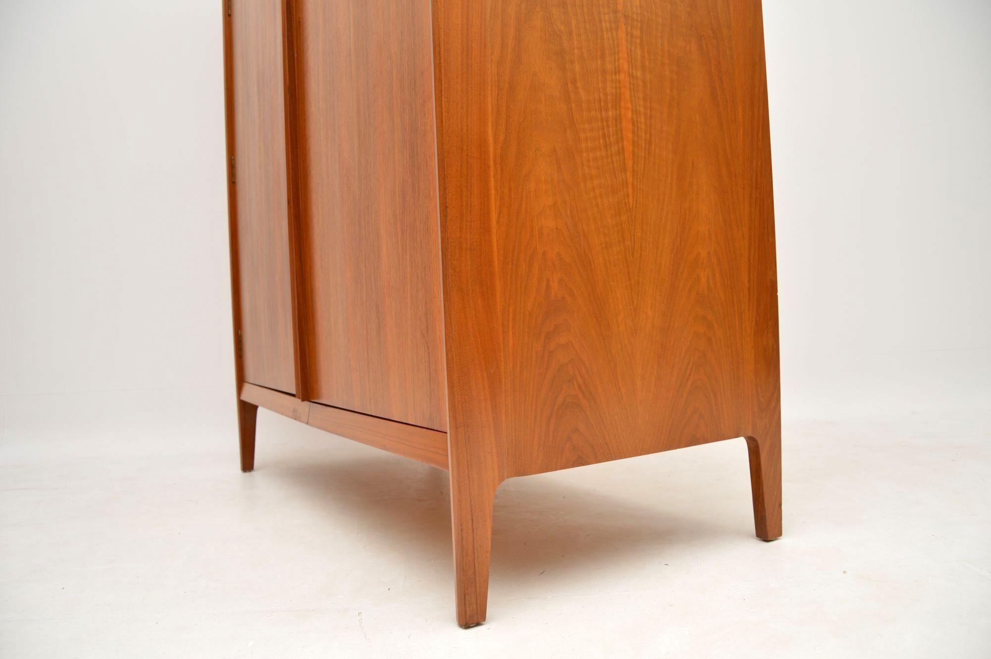 Vintage Walnut Wardrobe by Younger, 1960s 7