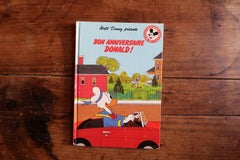 Vintage Walt Disney Illustrated Children’s Book Bon Anniversaire Donald, 2C59