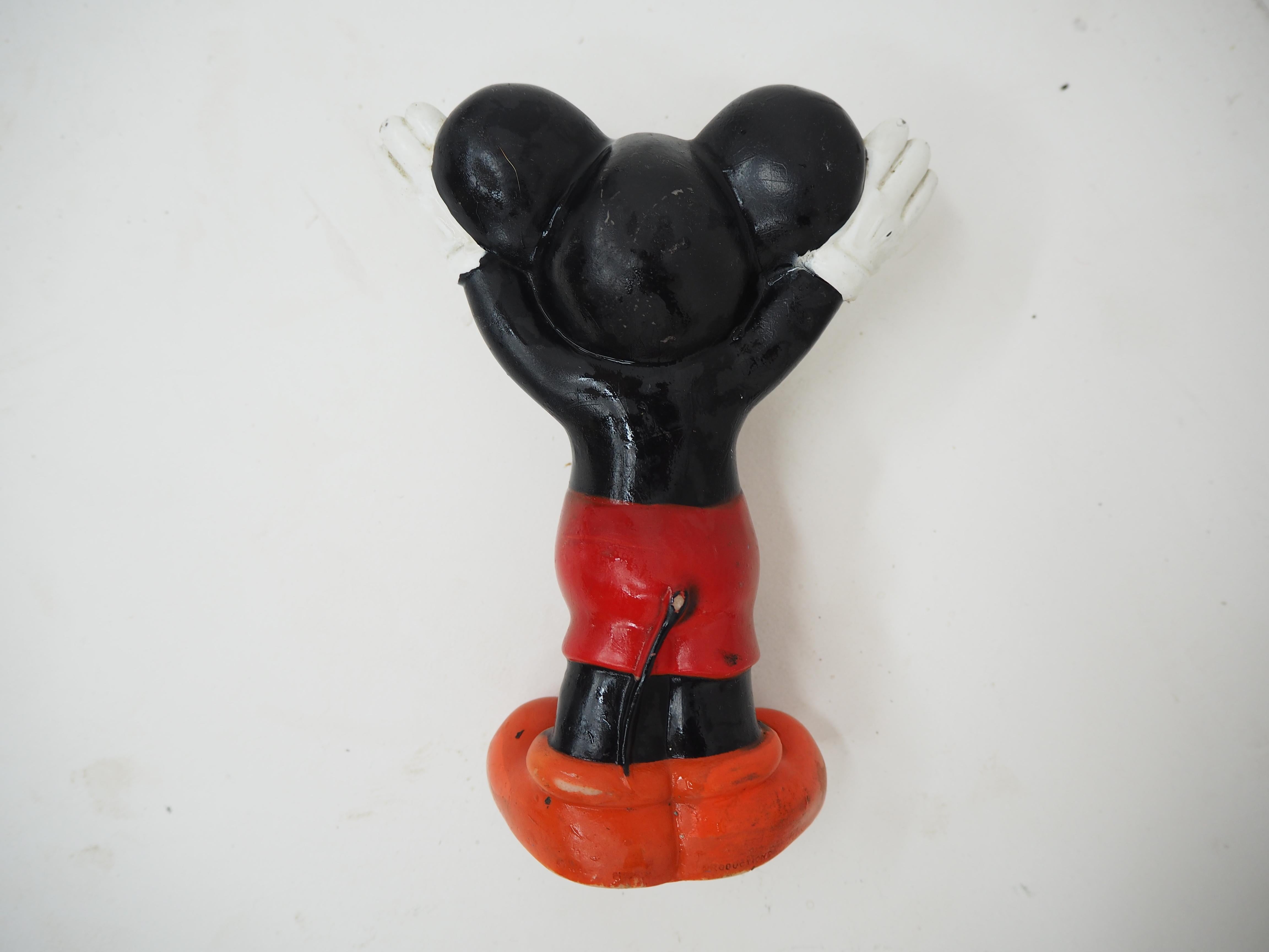 Plastic Vintage Walt Disney Pop Sculptures 