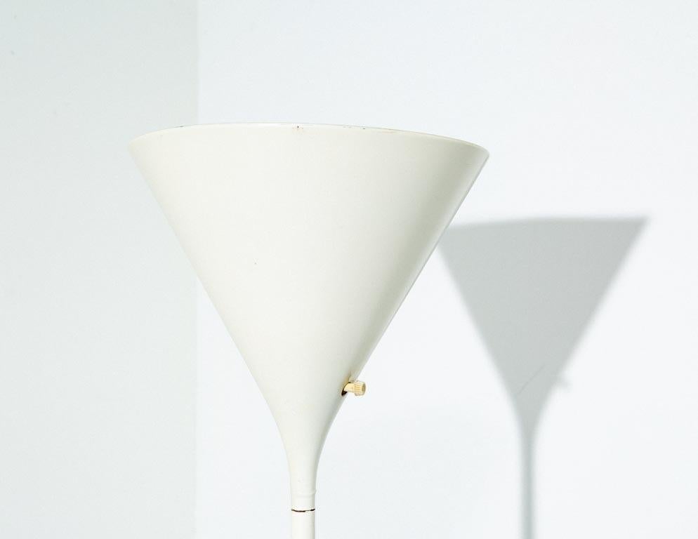 Mid-Century Modern Vintage Walter von Nessen Torchiere Lamp For Sale