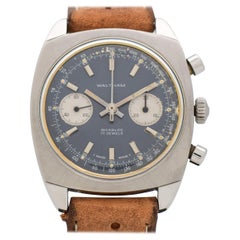 Retro Waltham 2-Register Chronograph Watch, 1970s