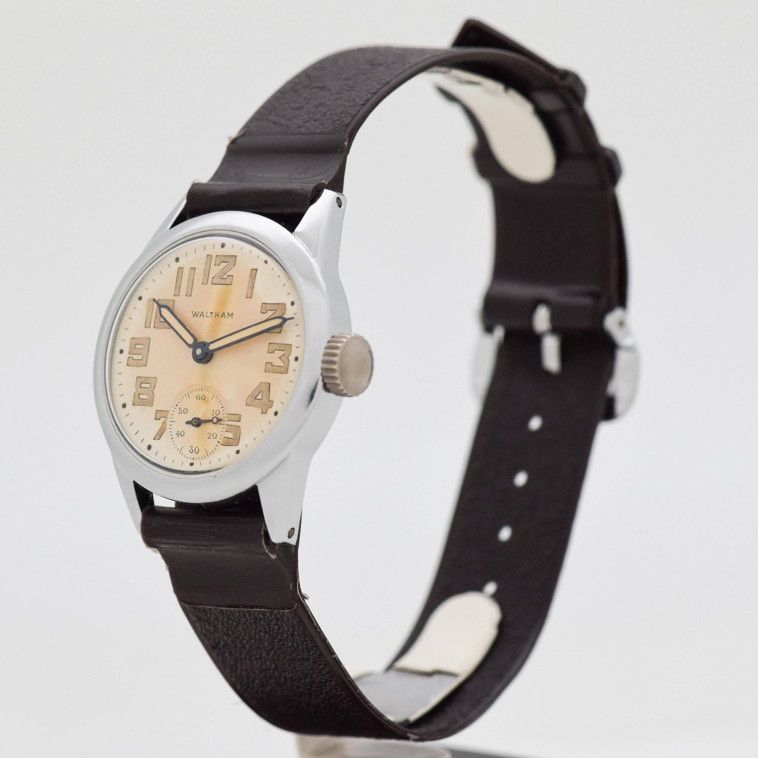 waltham military watch
