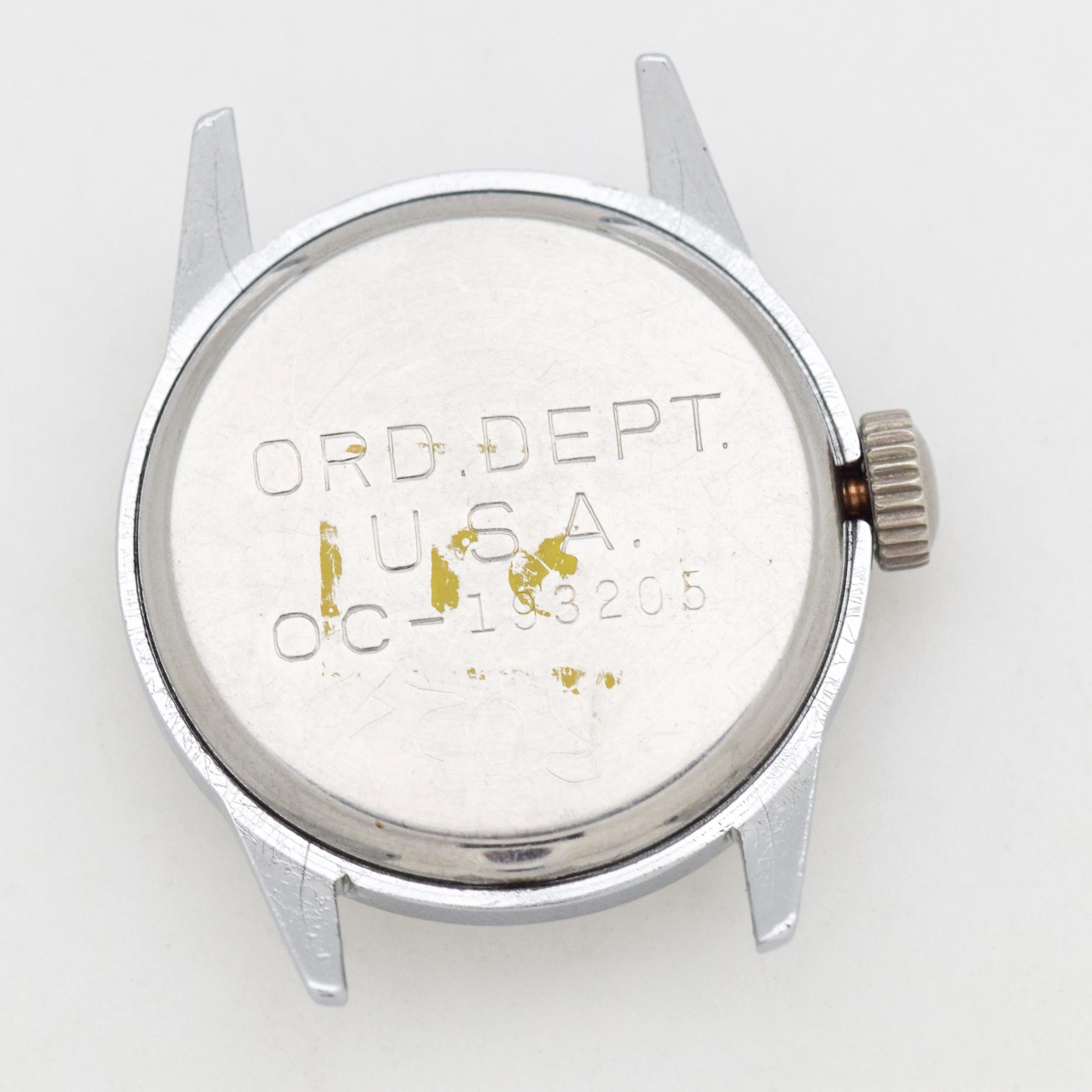 waltham military pocket watch