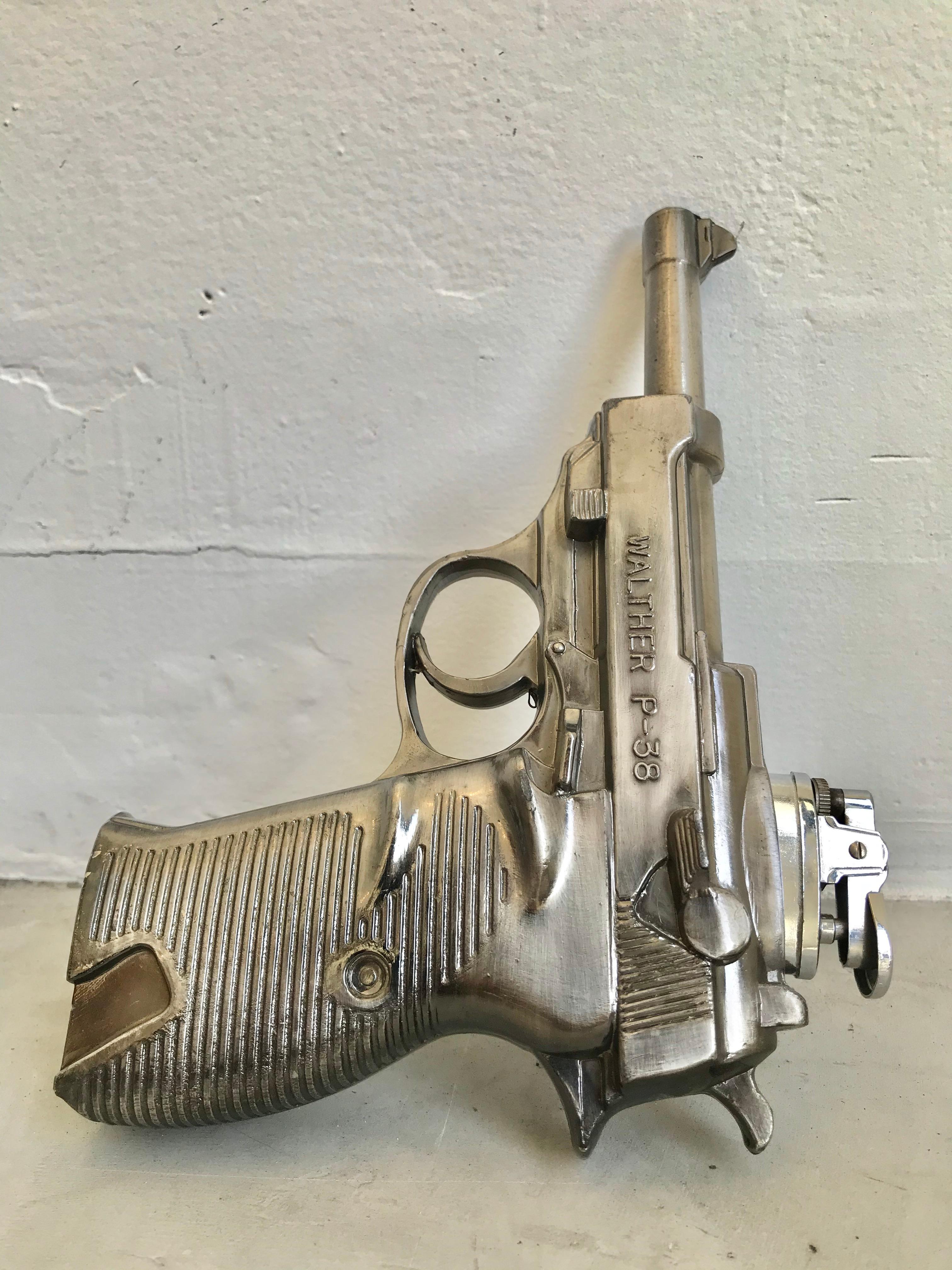 Vintage Walther P-38 Pistole Feuerzeug (Ende des 20. Jahrhunderts)
