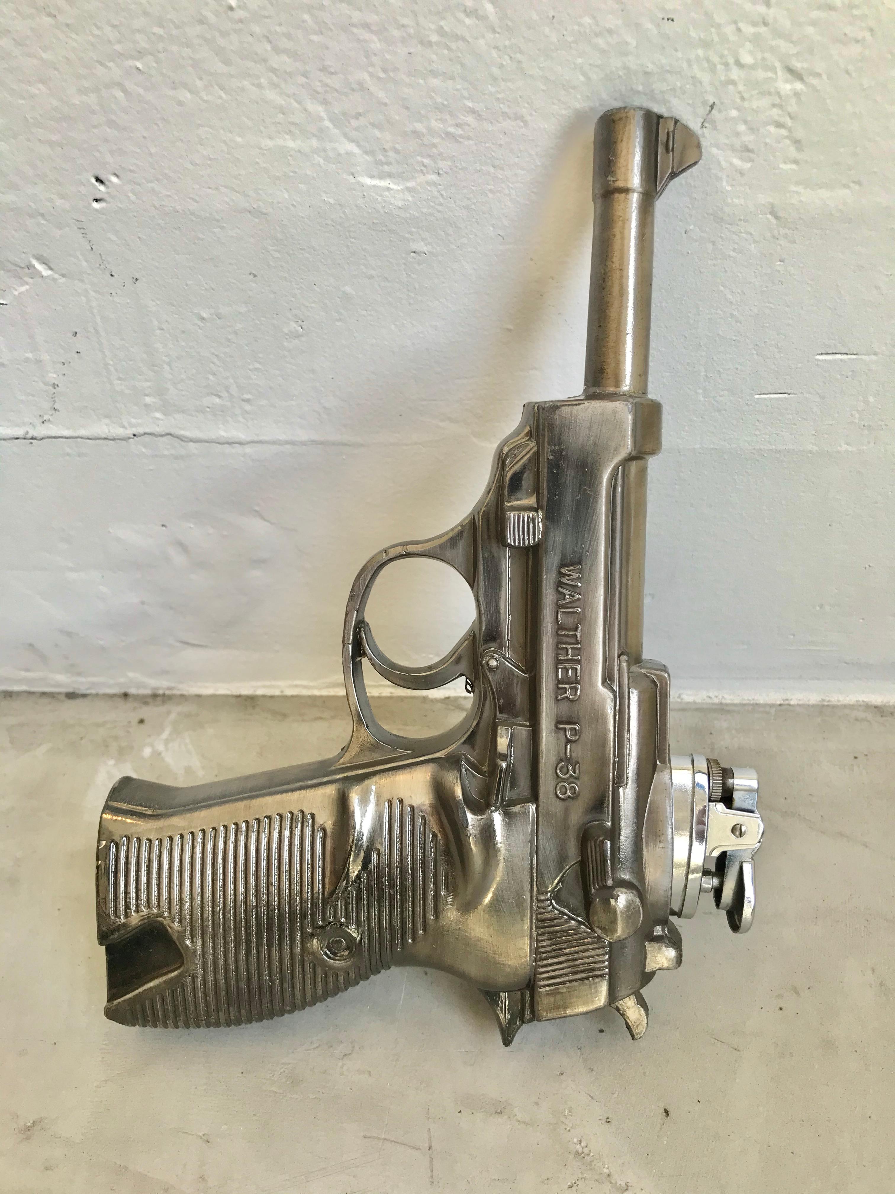 Vintage Walther P-38 Pistole Feuerzeug 1