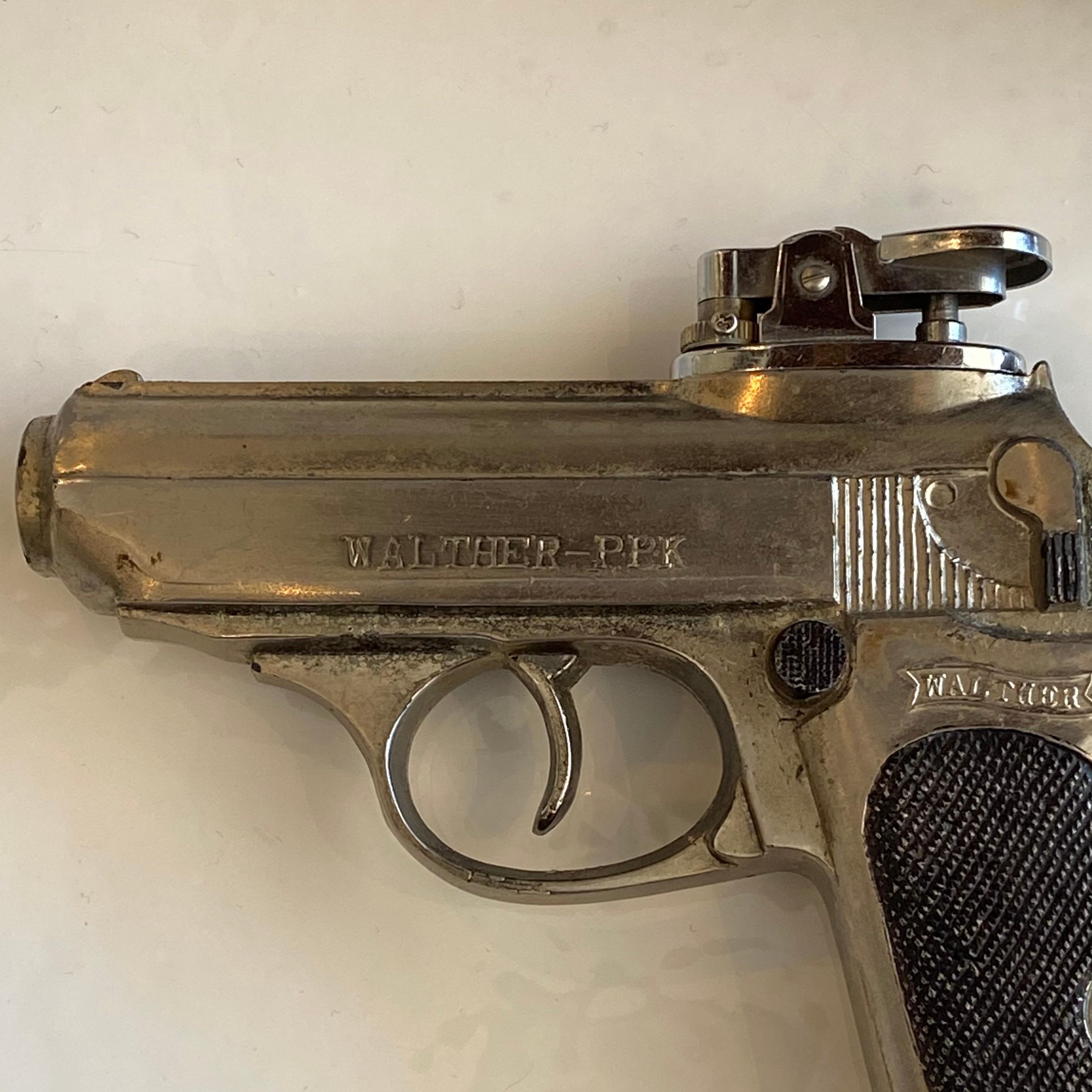 Japanese Vintage Walther PPK Gun Lighter