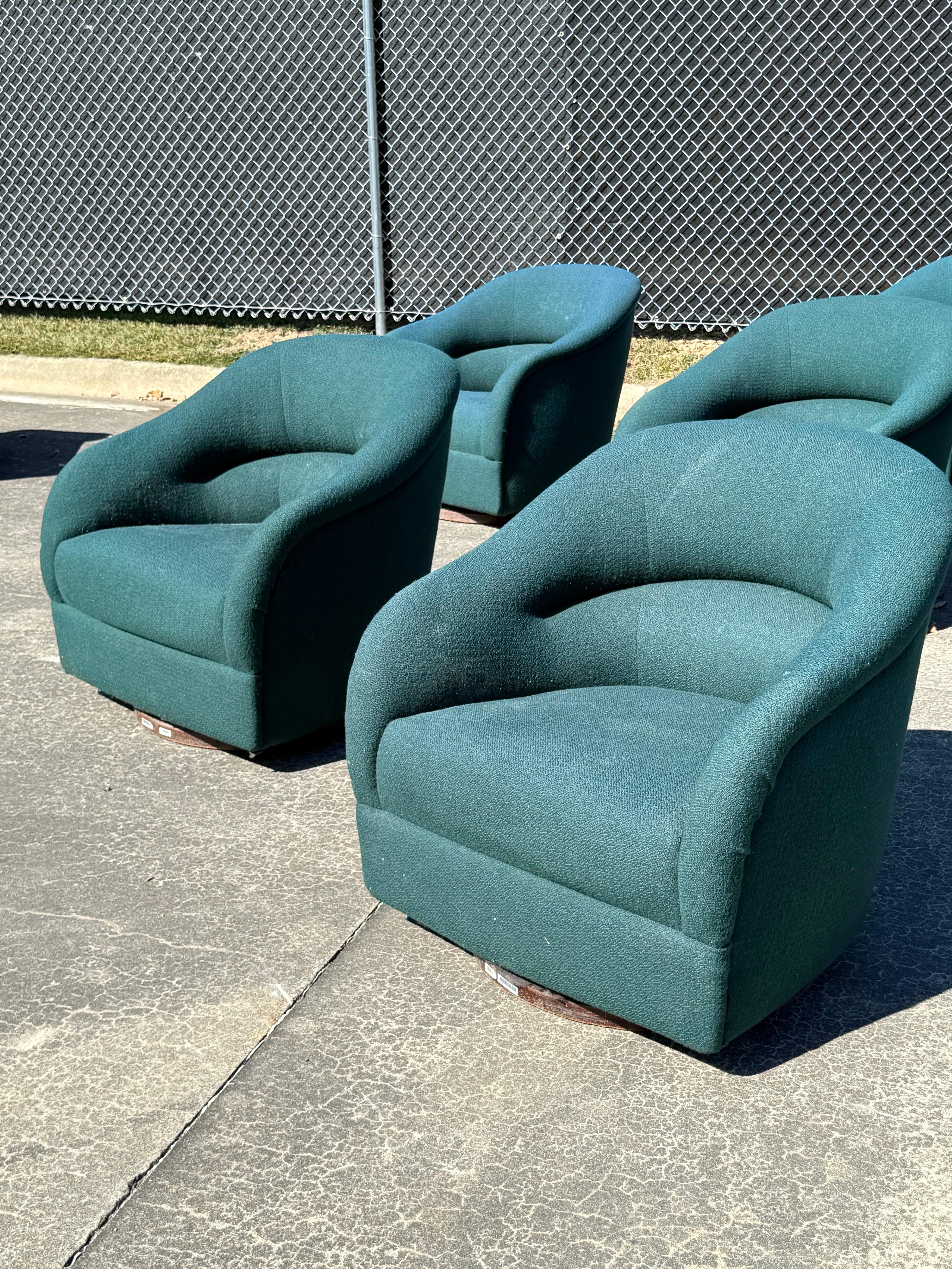 Salons pivotants vintage The Bennetts pour Brickel Associates - Lot de 18 en vente 6