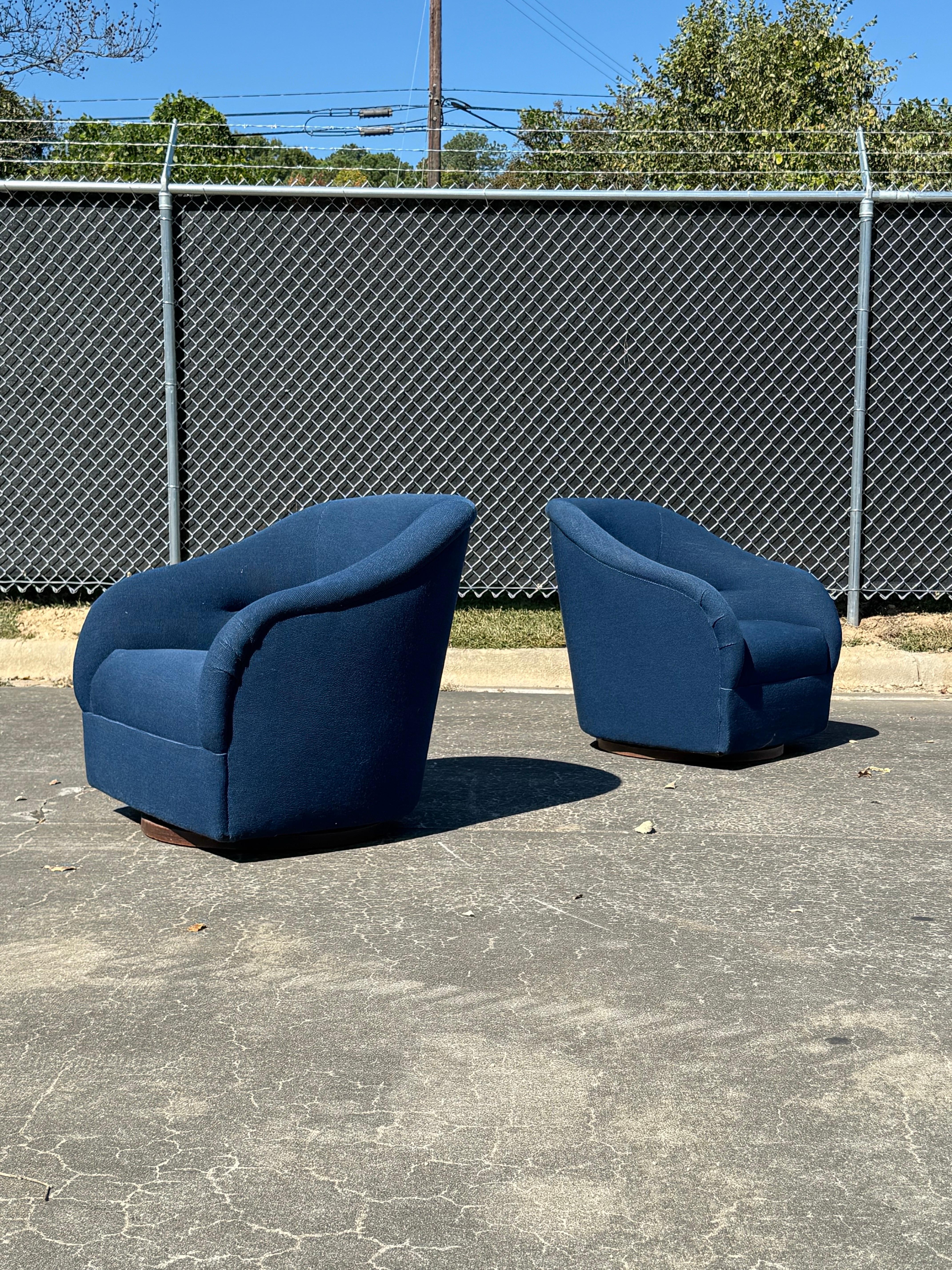 Salons pivotants vintage The Bennetts pour Brickel Associates - Lot de 18 en vente 1