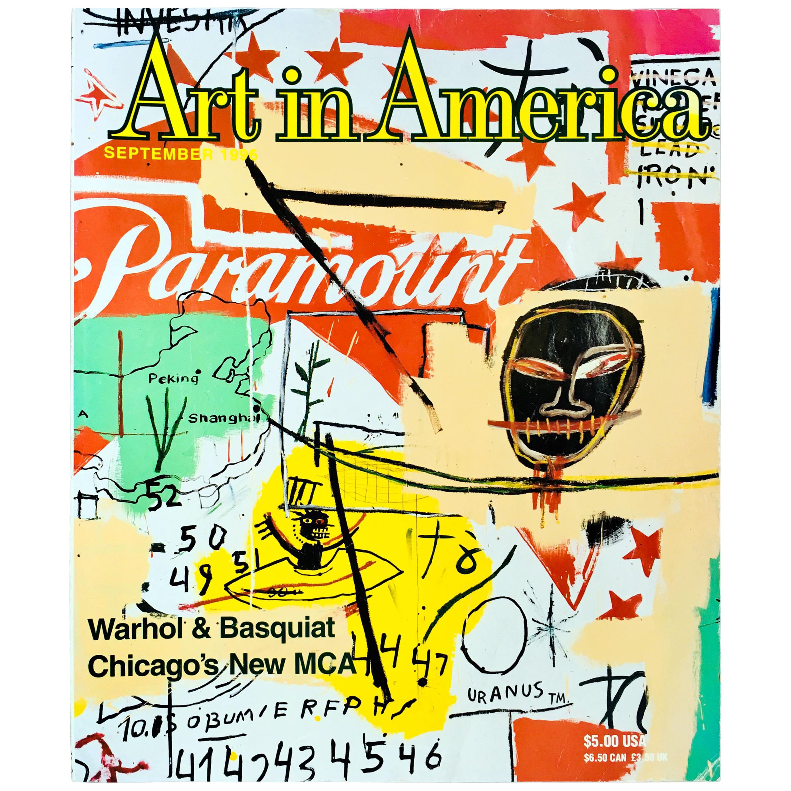 Vintage Warhol Basquiat Art in America 'Warhol Basquiat Collaborations'