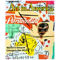 Vintage Warhol Basquiat Art in America 'Warhol Basquiat Collaborations'