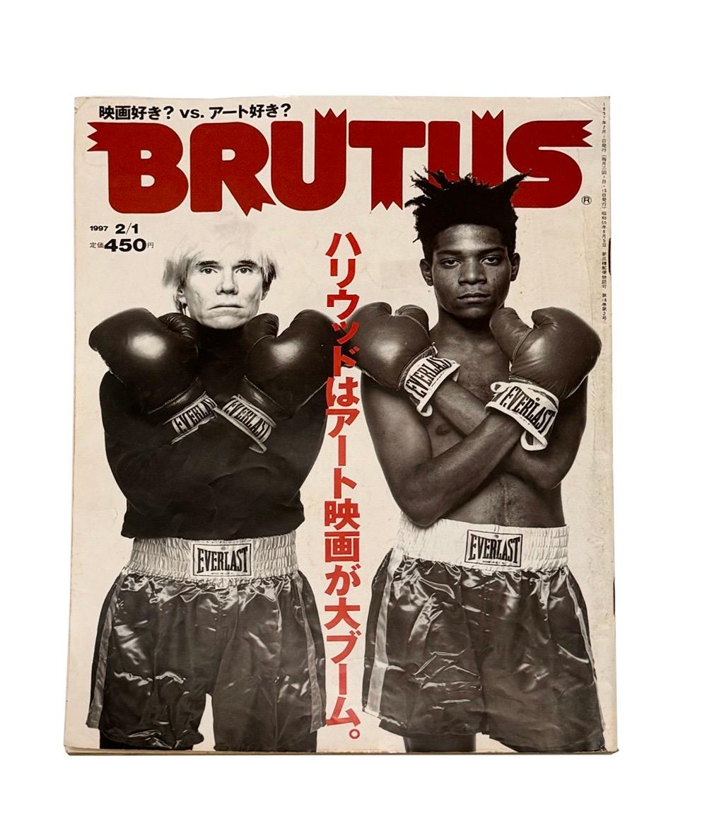Vintage Warhol Basquiat Boxerbezug 'Brutus' Vintage im Zustand „Gut“ im Angebot in Brooklyn, NY