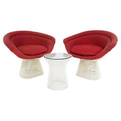 Warren Platner Vintage-Loungesessel und -Tisch für Knoll, Sonderausgabe