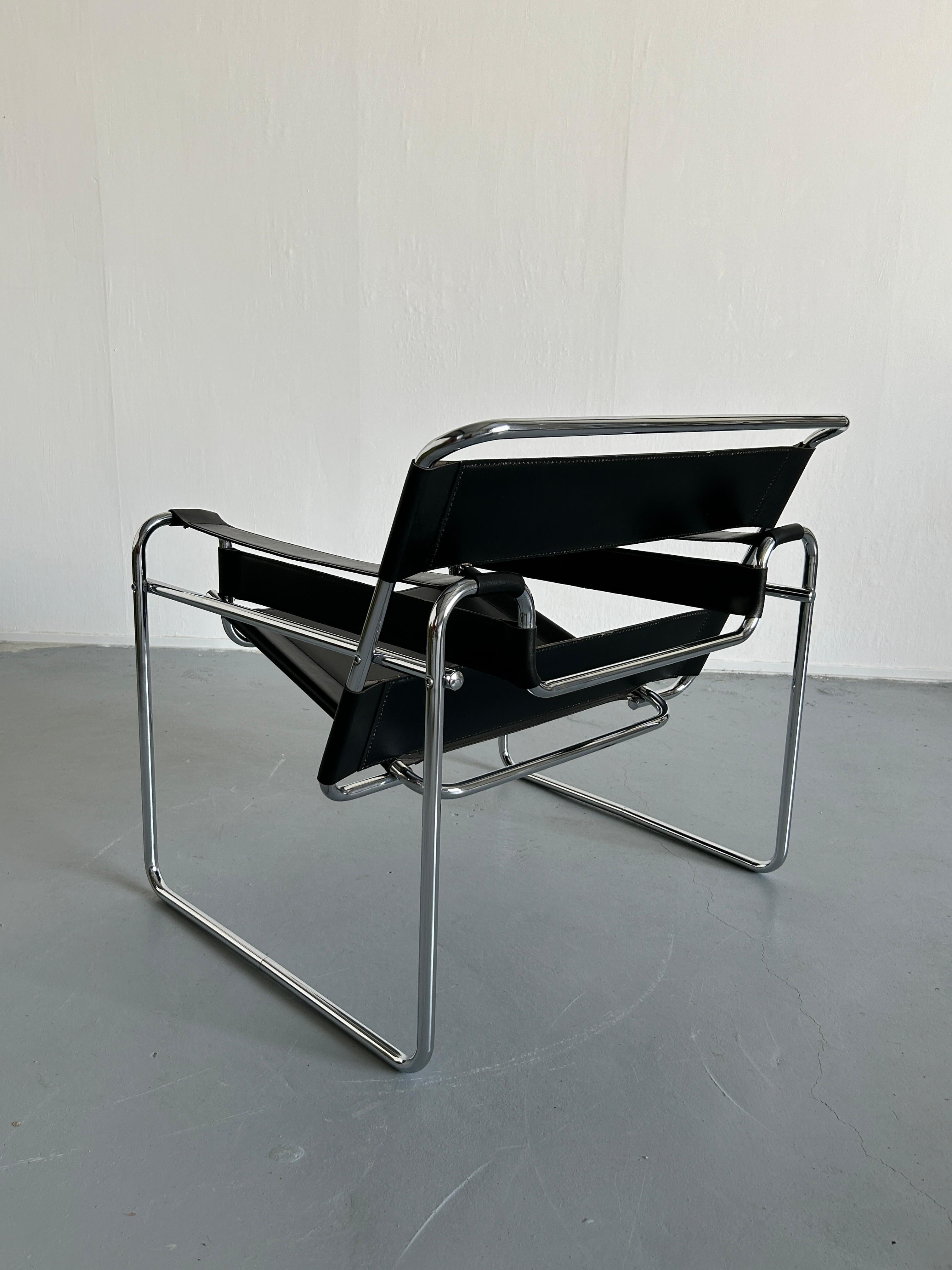 European Vintage 'Wassily' Armchair by Marcel Breuer / Iconic Bauhaus Designed Model B3