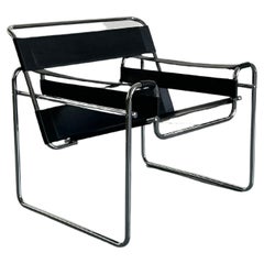 Vintage 'Wassily' Armchair by Marcel Breuer / Iconic Bauhaus Designed Model B3