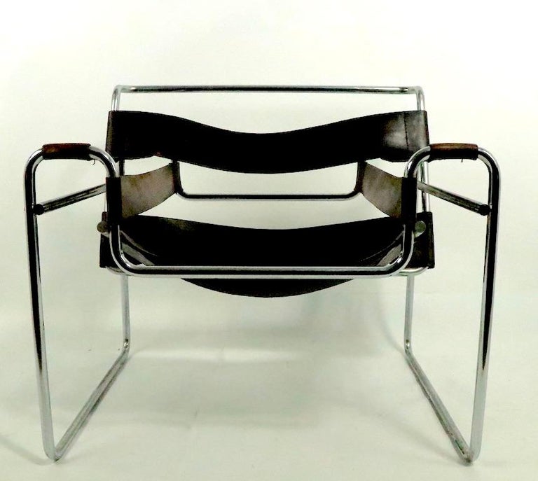 Vintage Wassily Chair Attributed to Knoll at 1stDibs