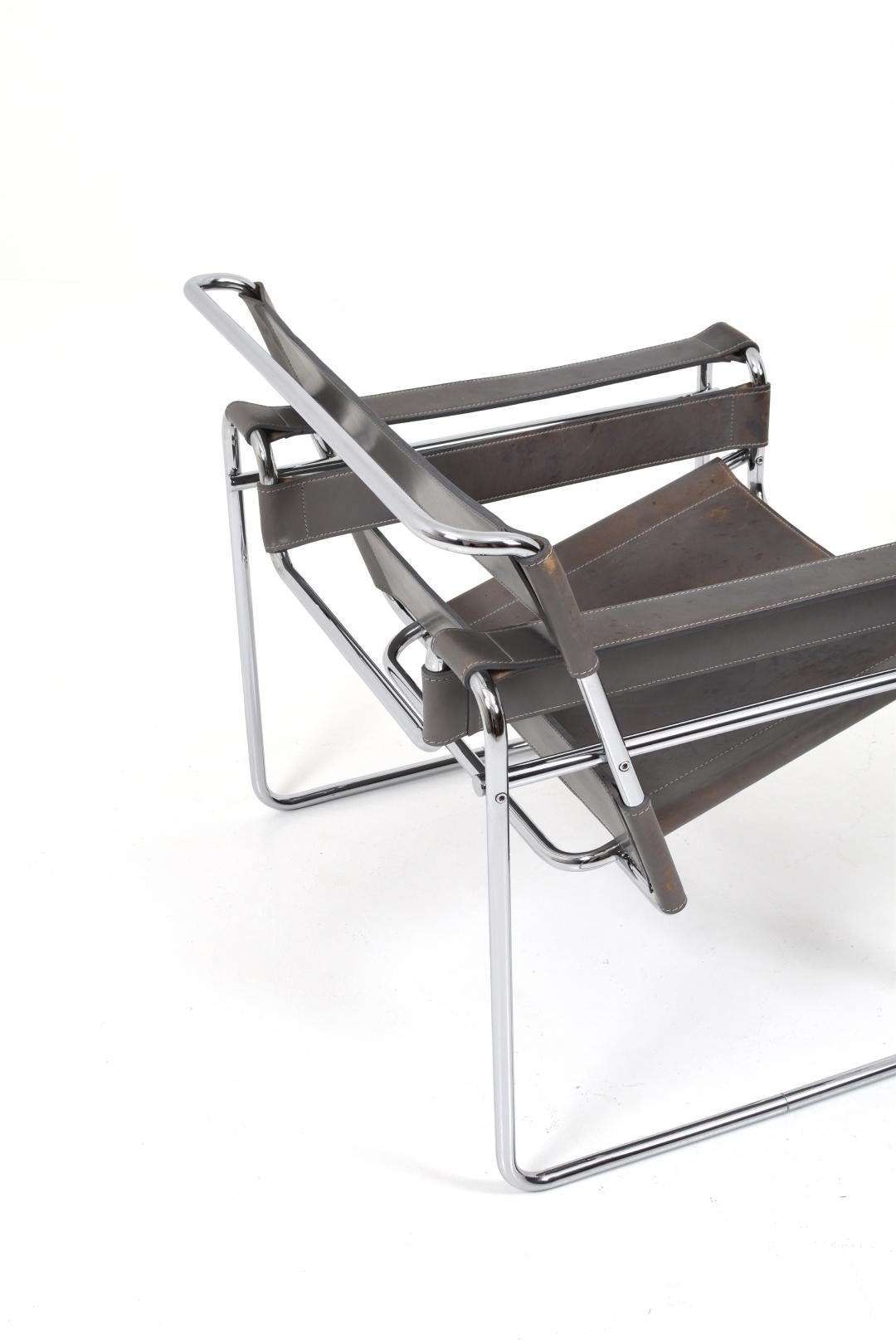Bauhaus Vintage Wassily Lounge Chairs by Marcel Breuer, set of 2