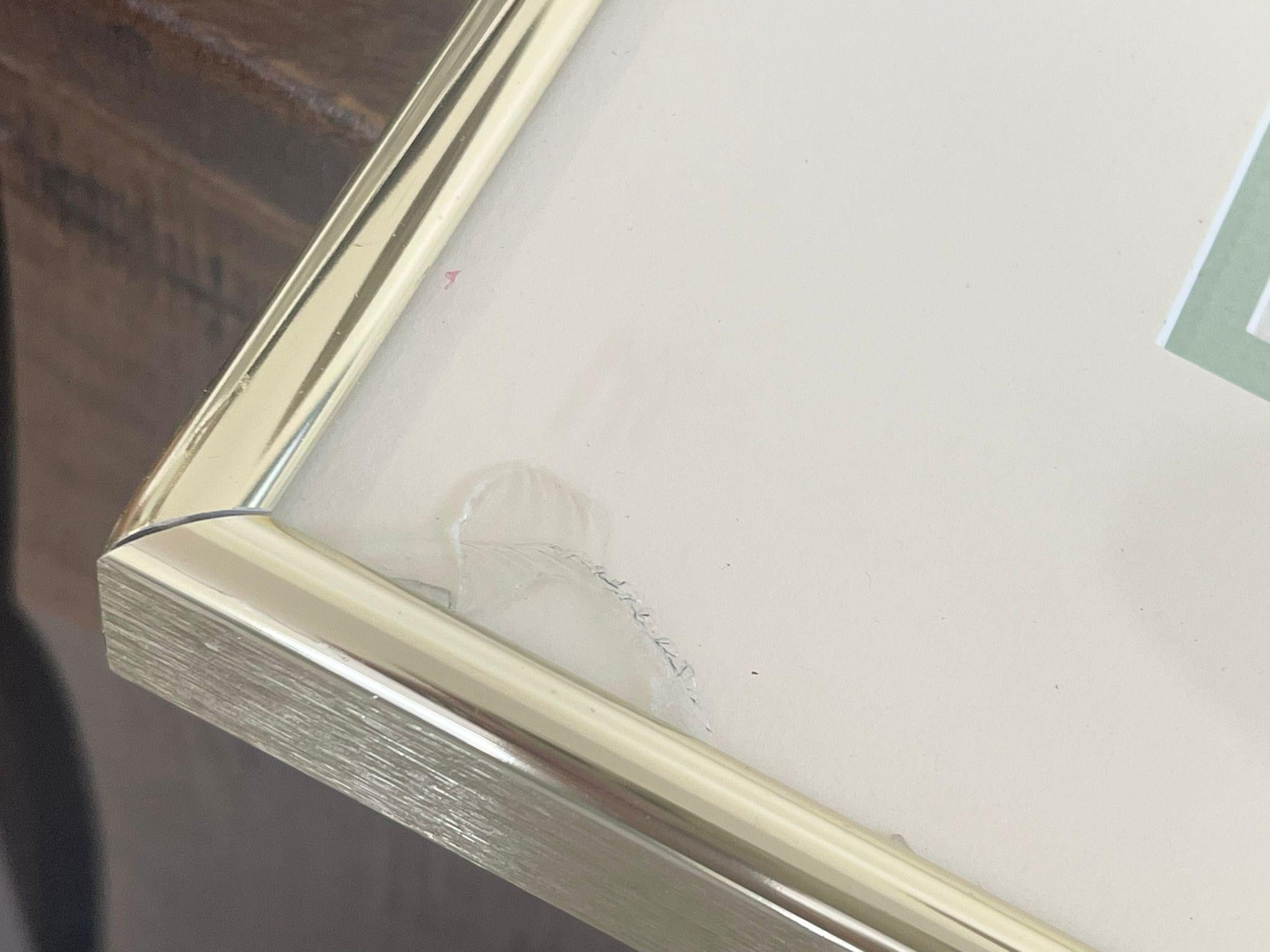 Aquarell- und Tuschegemälde im Vintage-Stil, signiert von Randy Johnson. im Angebot 2