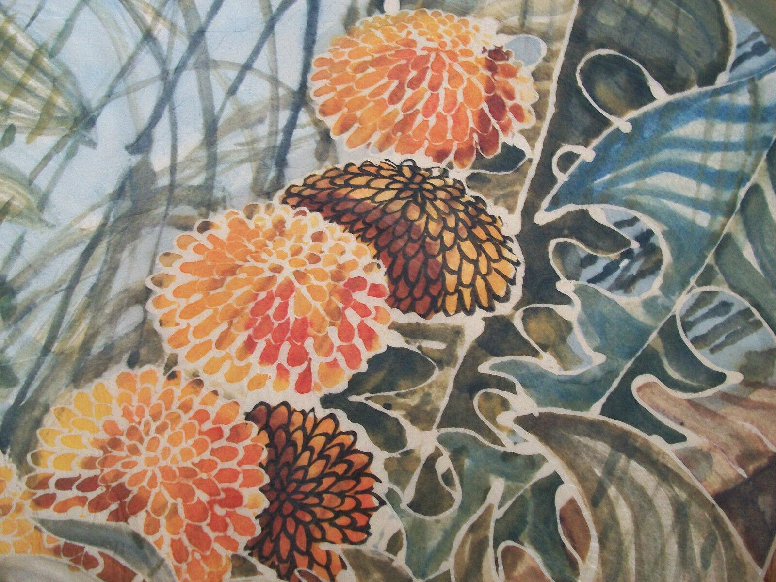 Chinese Vintage Watercolor Painting on Rice Paper - Signed - China - Mid 20th Century For Sale