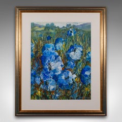 Vintage Watercolour Painting, English, Framed Art, Landscape, Signed, Circa 1990