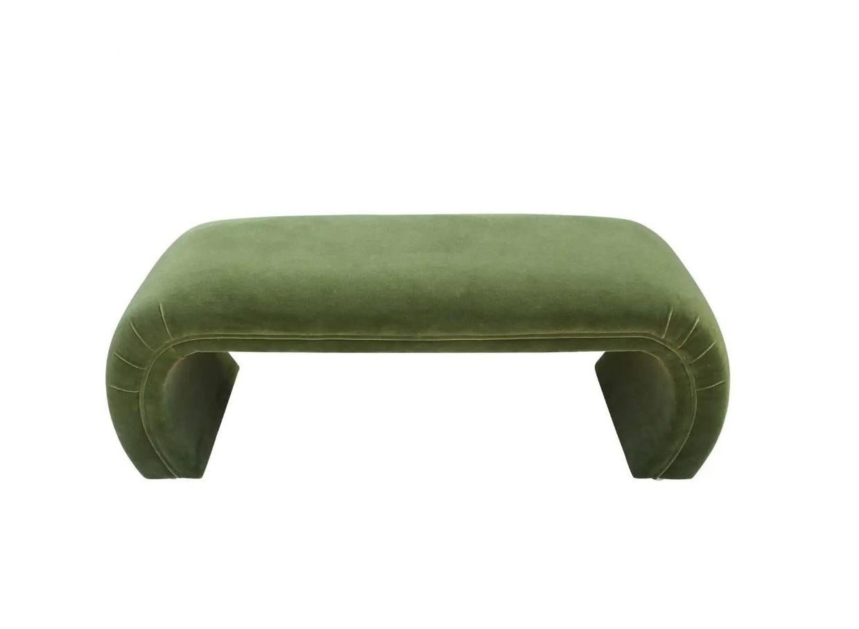 Banc « Waterfall » vintage par Directional Excellent état - En vente à Dallas, TX