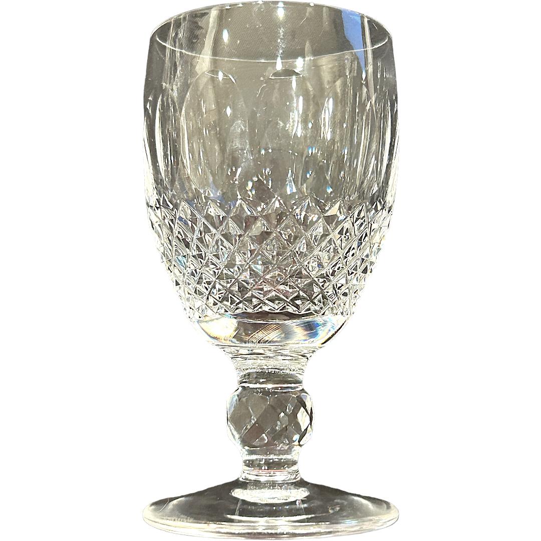 Northern Irish Vintage Waterford “Colleen” Claret Wine Glasses (Set of 6)
