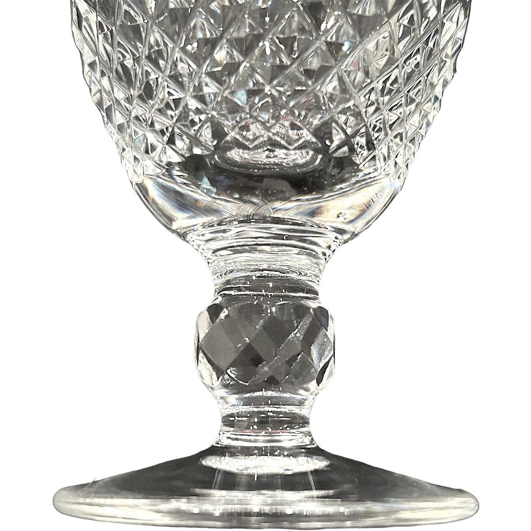 Crystal Vintage Waterford “Colleen” Claret Wine Glasses (Set of 6)