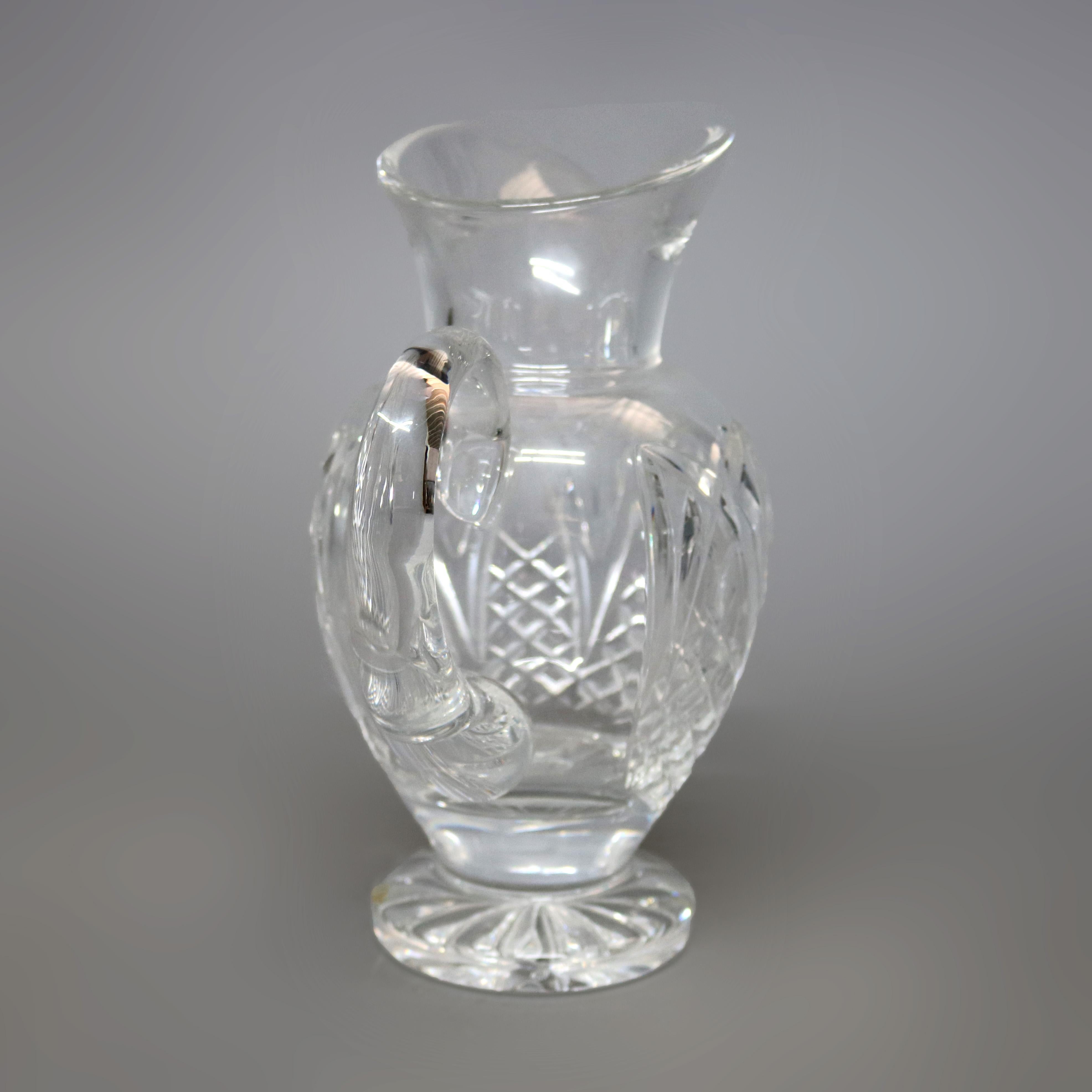 waterford crystal pitcher vintage