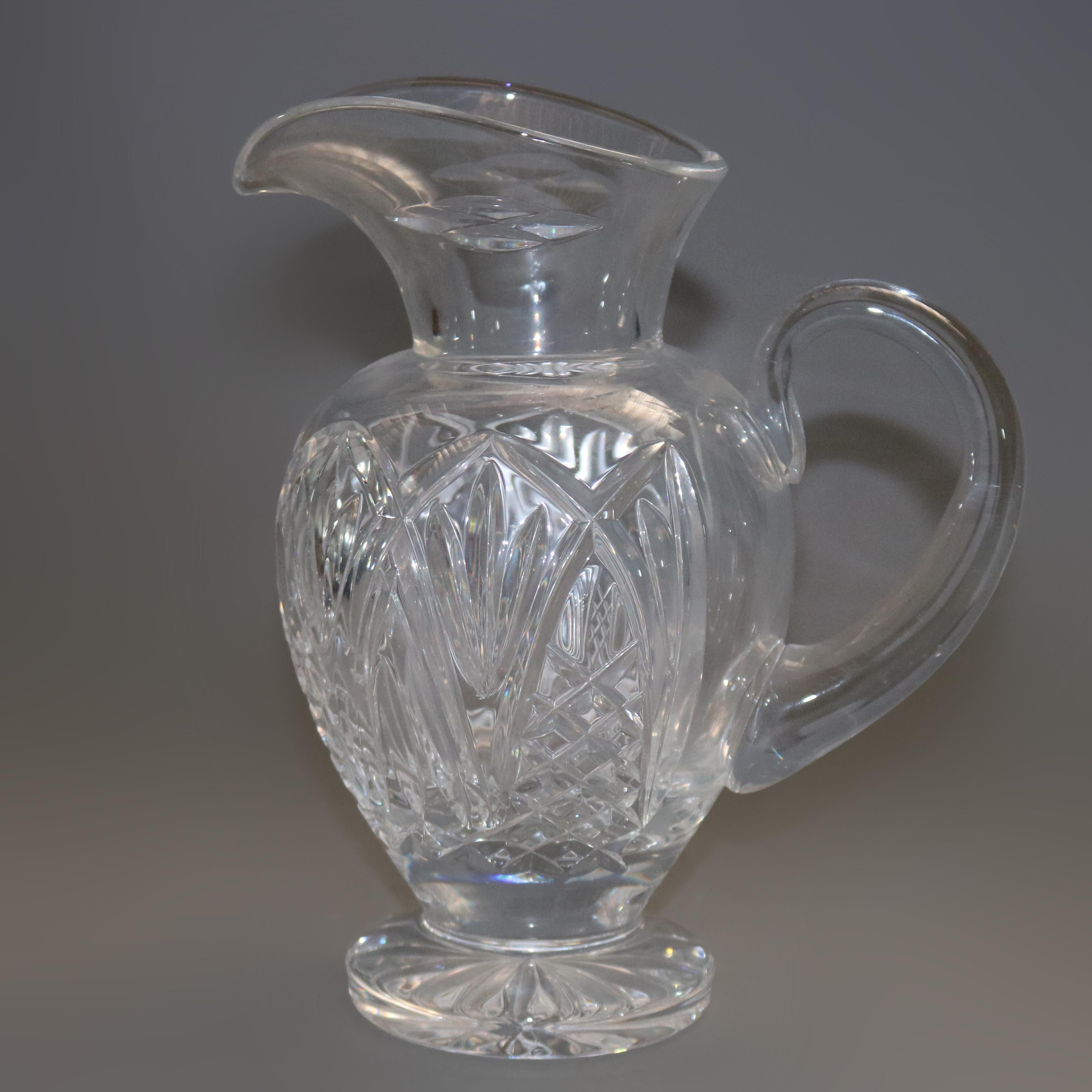 vintage waterford pitcher