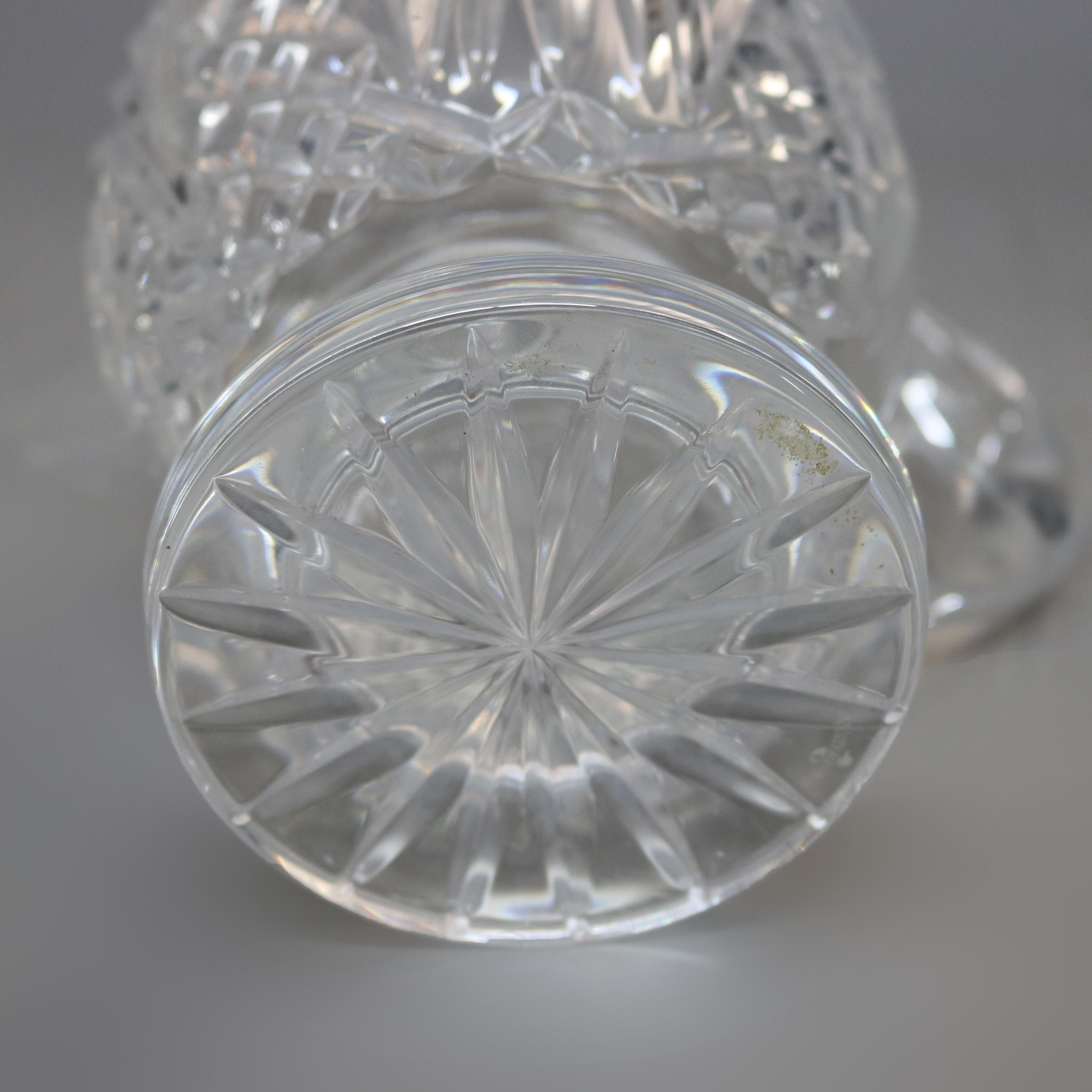 Northern Irish Vintage Waterford Crystal Bunratty Pitcher, Romance of Ireland Collection
