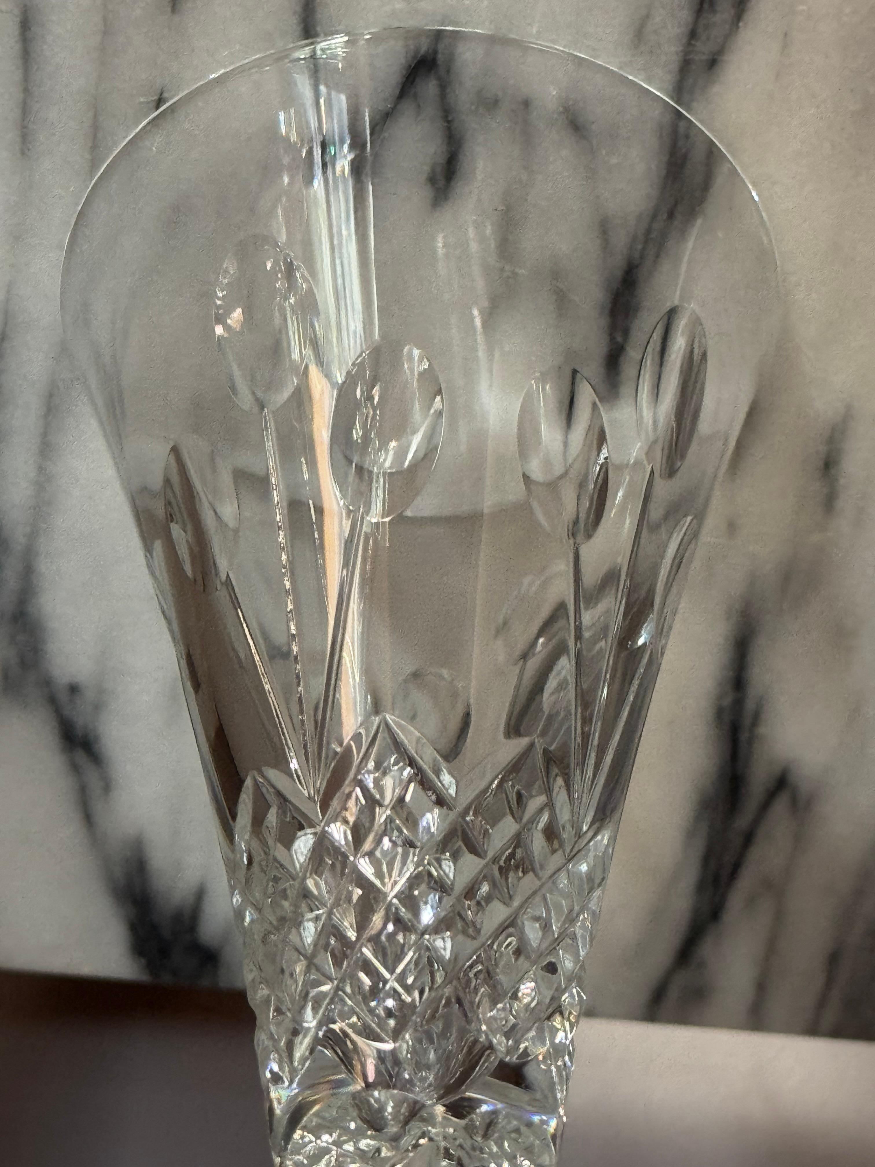 Set di 2 flute da champagne Waterford Crystal Celebration Joy Toasting in vendita 5