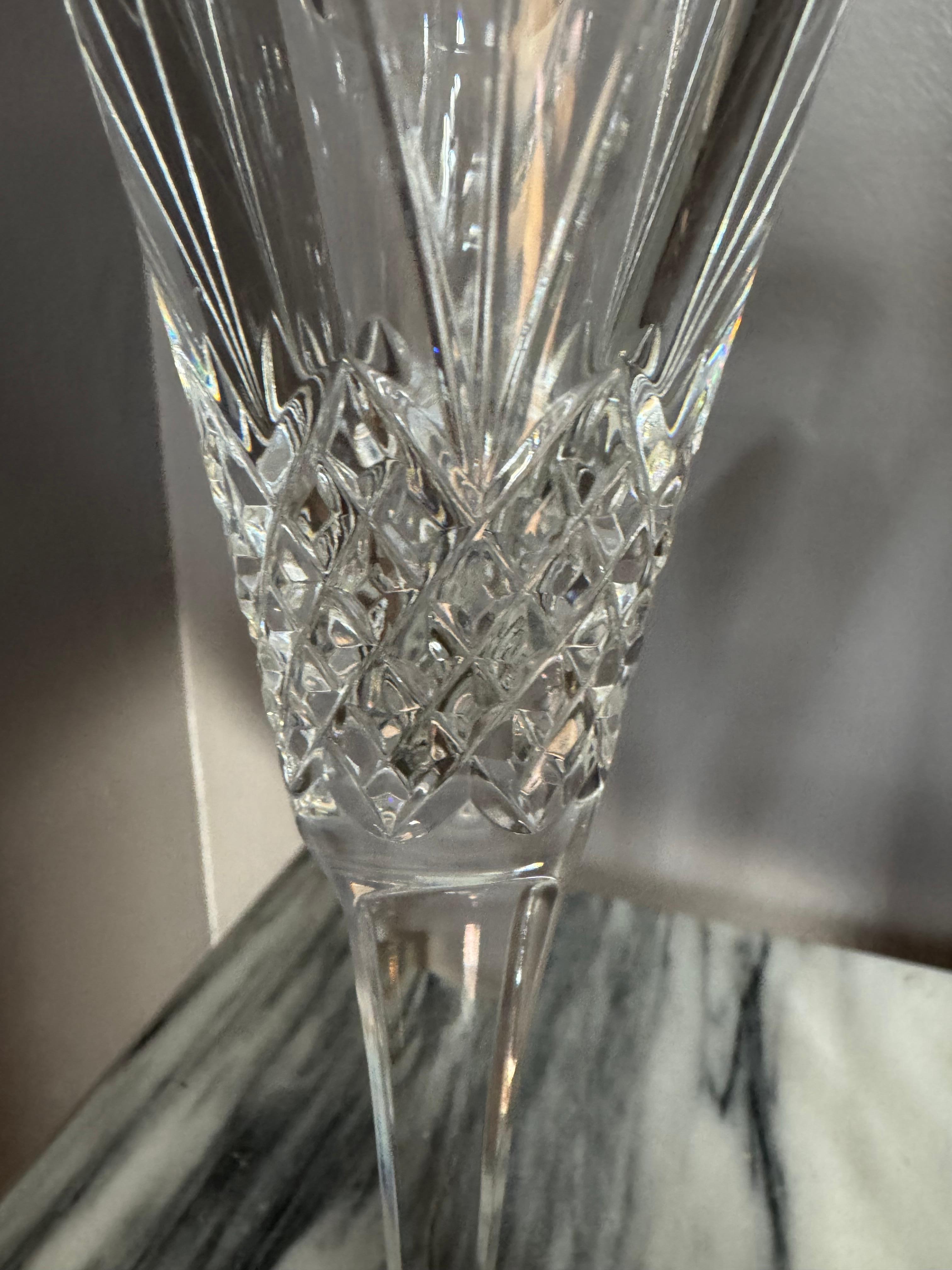 Set di 2 flute da champagne Waterford Crystal Celebration Joy Toasting in vendita 8