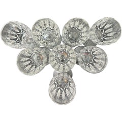 Vintage Waterford Crystal “Kildare” Flute Glasses (8)