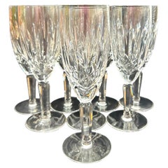 Vintage Waterford Crystal “Kildare” Flute Glasses (8)