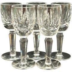 Vintage Waterford Crystal “Kildare” Wine Glasses (6)